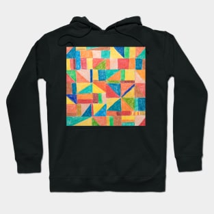 Patchwork squares Hoodie